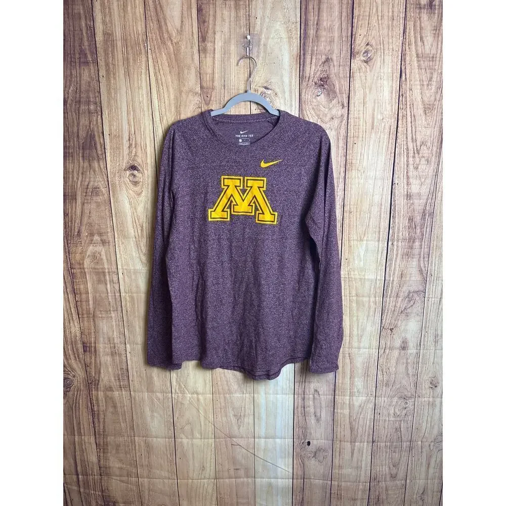 Nike MN Gophers Long Sleeved Tshirt Size L